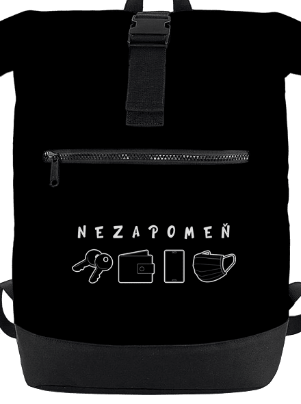 Nezapomeň batoh Black