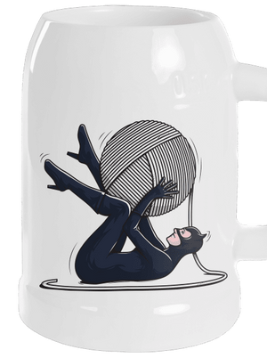 Catwoman půllitr White