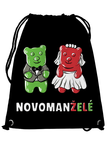 Novomanželé z želé vak Black