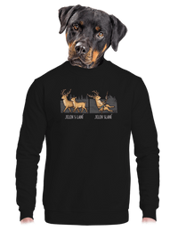 unisex mikina bez kapuce