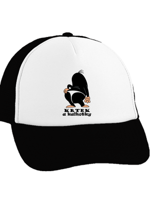 Krtek a kalhotky kšiltovka truckerka Black cap