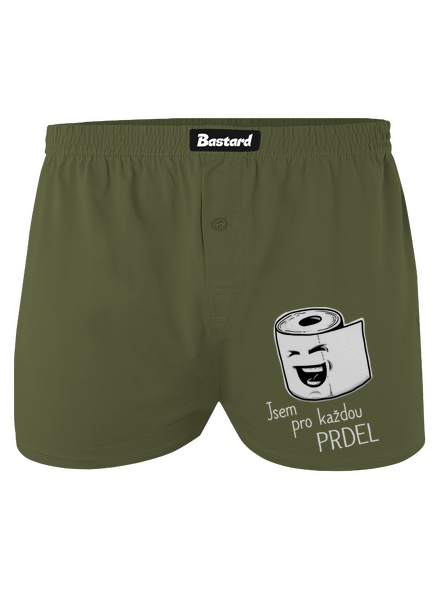 Prdel pánské trenky Khaki