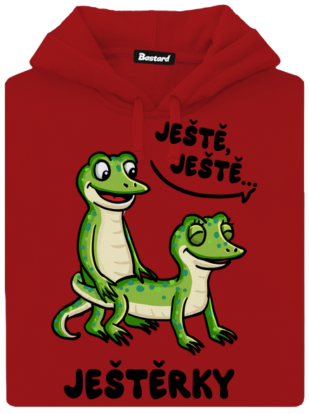 Ještě, ještě dámská mikina klokanka Red Mal