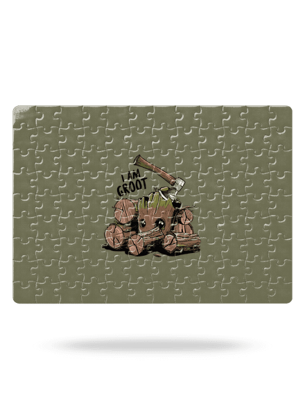 I Am Groot puzzle White