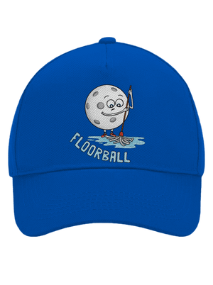 Floorball kšiltovka baseballka Bright Royal