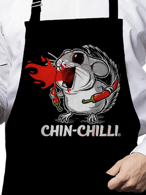 Chinchilli zástěra Black