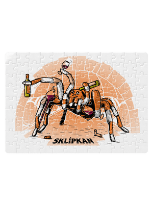 Sklípkan puzzle White