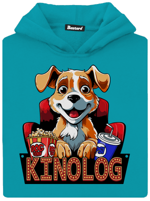 Kinolog dětská mikina klokanka Hawaiian Blue