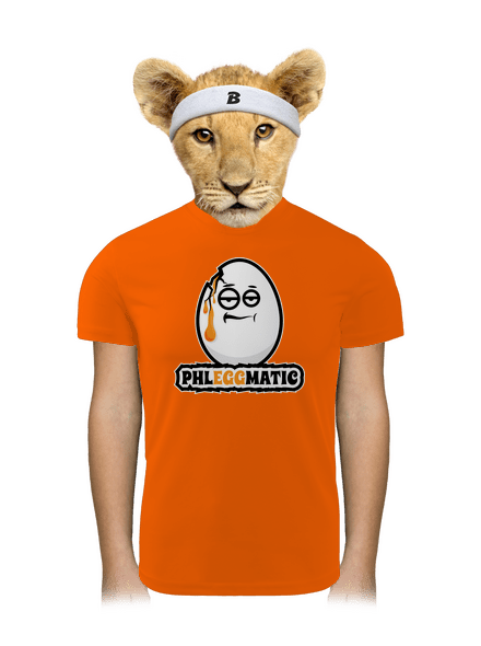 Phleggmatic dětské sportovní tričko Neon Orange