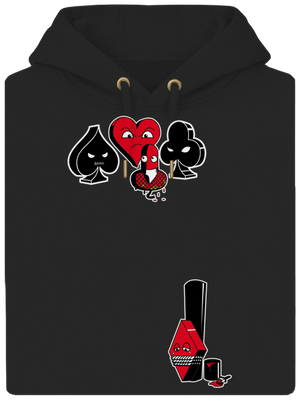 Vetřelec unisex mikina premium Dark Black