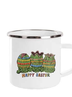 Happy Easter plecháček White