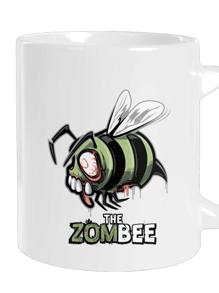 ZomBee velký hrnek White