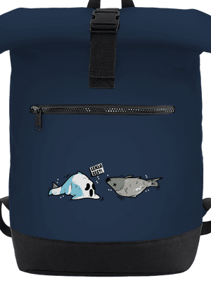 Leklá ryba batoh French Navy