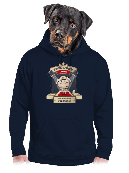 Fotr roku pánská mikina klokanka Navy