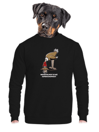 unisex mikina bez kapuce