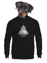 unisex mikina bez kapuce