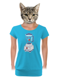 dámské tričko s lemem