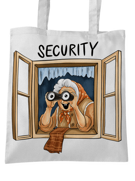 Security babička taška White