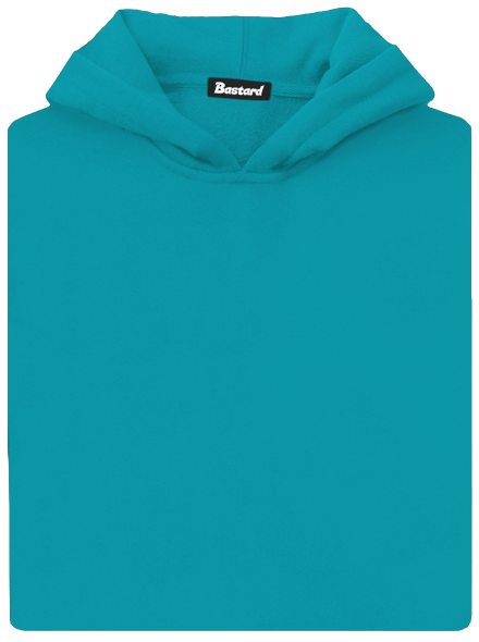 Bez potisku dětská mikina klokanka Hawaiian Blue