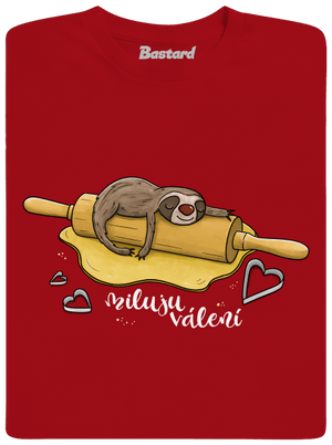 Miluju válení dětské tričko Red