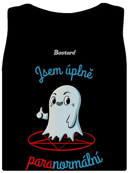 Jsem paranormální dámské tílko klasické Black