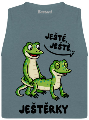 Ještě, ještě dámské tílko volné Heather Deep Teal