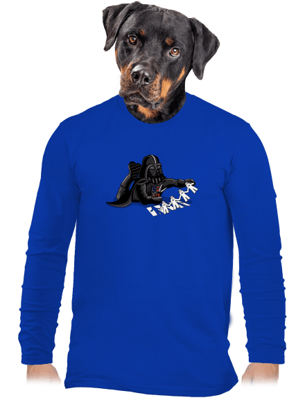Klonování trooperů pánské dlouhý rukáv Royal Blue