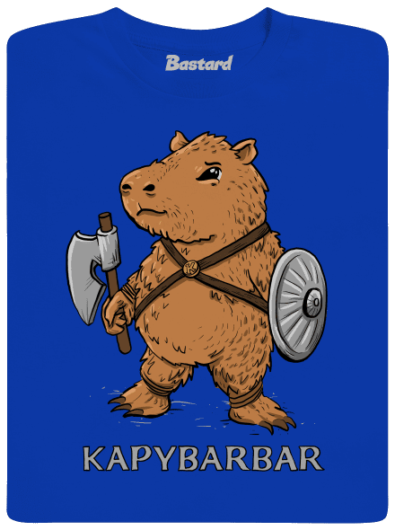 Kapybarbar dětské tričko Royal Blue
