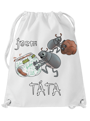 Jsem táta a máma vak White