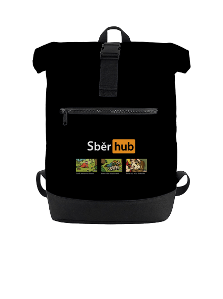 Sběr hub batoh Black