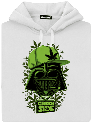 Green Side dámská mikina klokanka White