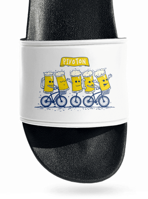 Pivoton pantofle White