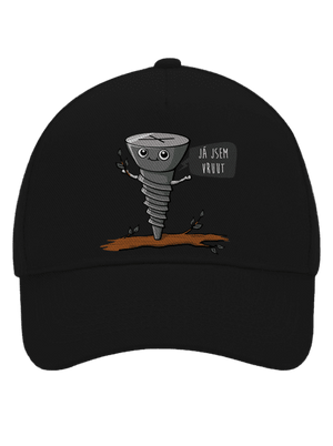 Já jsem Vruut kšiltovka baseballka Black