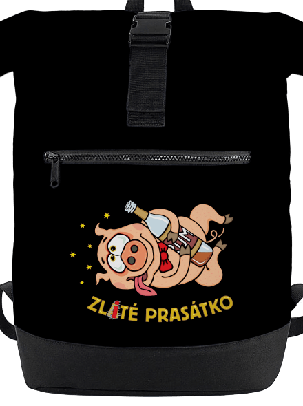 Zlité prasátko batoh Black