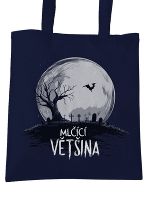 Mlčící většina taška French Navy