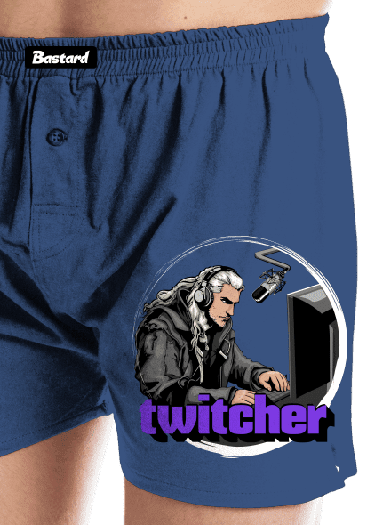 Twitcher pánské trenky Blue