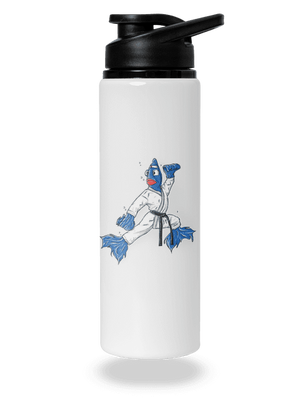 Bojovnice lahev na vodu White