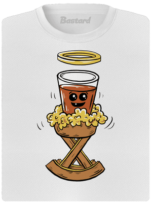 Panáček v jesličkách dámské sportovní tričko White