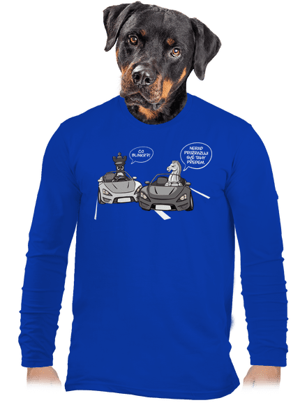 Co blinkr? pánské dlouhý rukáv Royal Blue