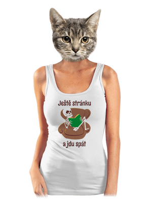 Ještě stránku dámské tílko klasické White