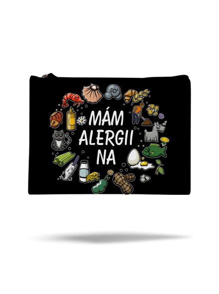 Mám alergii na... + fix taštička Black