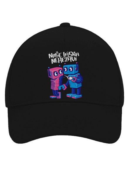 Roboti kšiltovka baseballka Black
