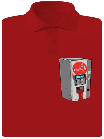 Jackpot pánská polokošile Red Mal