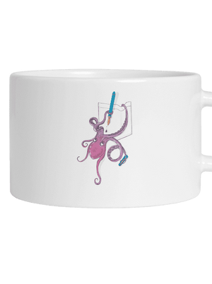 Prostě miluje inkoust hrnek makronka White