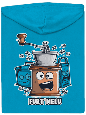 Mlýnek dámská mikina na zip Blue Atol