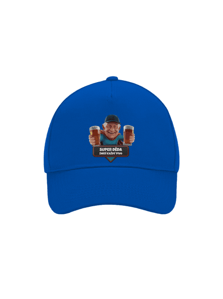 Super děda kšiltovka baseballka Bright Royal