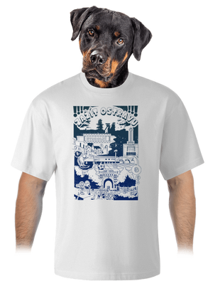 unisex tričko oversized