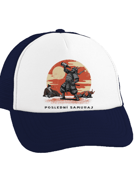 Poslední samuraj kšiltovka truckerka French Navy cap