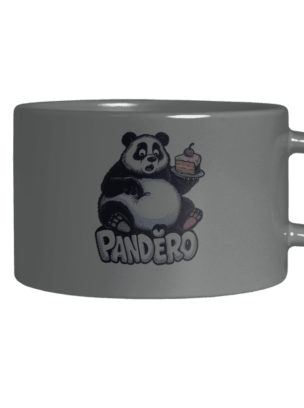 Panděro hrnek makronka Grey Macaron