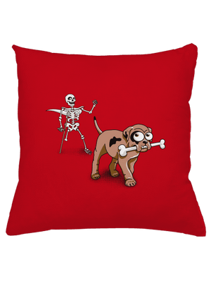 Kostlivec polštář Red